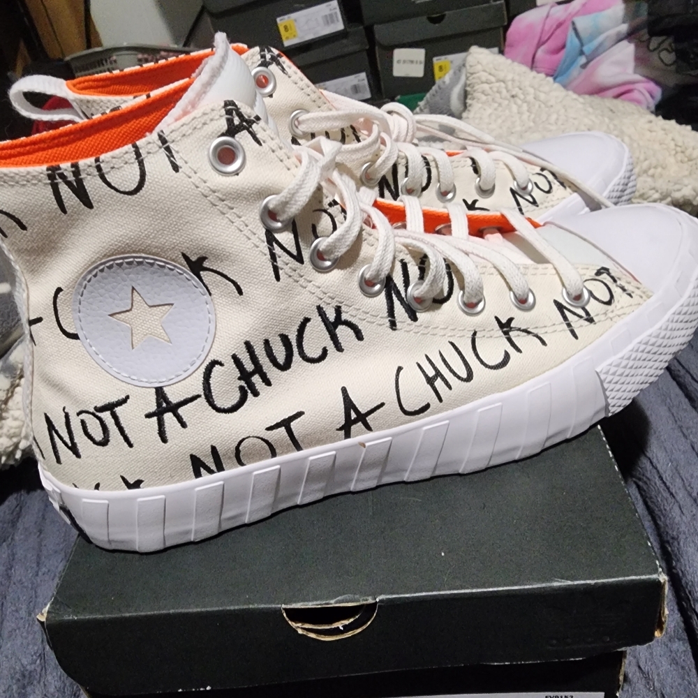 Brand new "Not a chuck" Converse